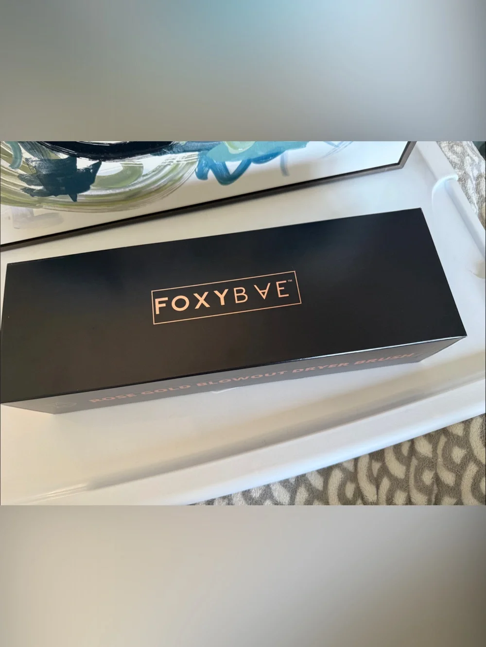 * NEW* FOXYBAE Rose Gold Blowout Dryer Brush